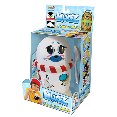 MUGZ Mini Ice Cream & Slushy Maker, Baby Seal