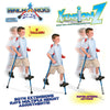 Walkaroo Stilts 4-Piece Xtensionz Set: Includes Super Shocks & Vert Lifters