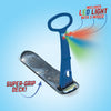 LED Ski Skooter Fold-up Snowboard Kick-Scooter for Snow Sports, Assorted Colors