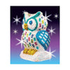 OWL Sequin Art 3D Sculpture - Sparkling DIY Decorative Craft Kit