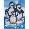 PENGUINS Sequin Art® Red Sparkling Arts & Crafts Picture Kit