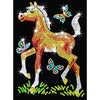 FREYA the FOAL Sequin Art® Red Sparkling Arts & Crafts Picture Kit