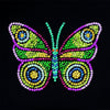 Three Butterflies, Sequin Art® Style, Sparkling Arts & Crafts Picture Kit
